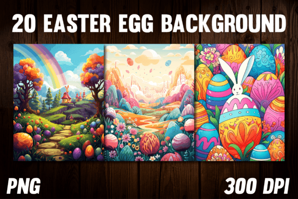 Download Easter Egg Backgrounds for Covers 2 - Premium Resources