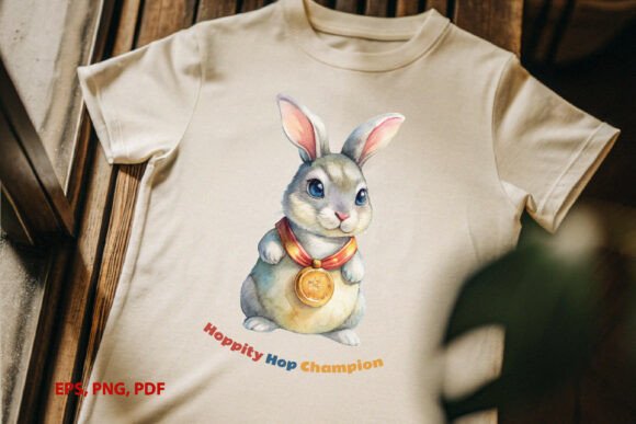 Download Hoppity Hop Champion – Easter Bunny PNG - Premium Resources