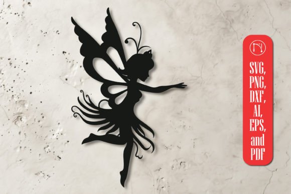 Download Laser Cut Wood Fairy SVG Cut File - Laser cut wood Collection